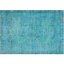 Apex Halı El Dokuması Vintage Yün-Pamuk Turkuaz Halı 29610 191 x 287 cm