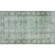 Apex Halı El Dokuması Vintage Yün-Pamuk Yeşil Halı 29696 178 x 286 cm