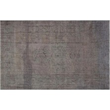 Apex Halı El Dokuması Vintage Yün-Pamuk Gri Halı 31012 168 x 254 cm