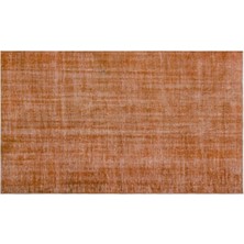 Apex Halı El Dokuması Vintage Yün-Pamuk Turuncu Halı 27773 152 x 256 cm