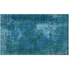 Apex Halı El Dokuması Vintage Yün-Pamuk Turkuaz Halı 28832 153 x 256 cm