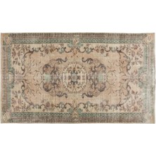 Apex Halı El Dokuması Vintage Yün-Pamuk Naturel Halı 15056 187 x 322 cm
