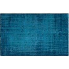 Apex Halı El Dokuması Vintage Yün-Pamuk Turkuaz Halı 24214 157 x 254 cm