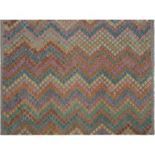 Apex Halı El Dokuması Vintage Yün-Pamuk Naturel Halı 30127 187 x 246 cm