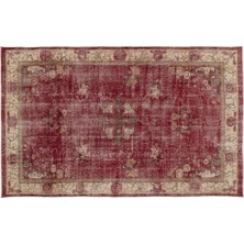 Apex Halı El Dokuması Vintage Yün-Pamuk Naturel Halı 13986 178 x 295 cm
