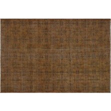 Apex Halı El Dokuması Vintage Yün-Pamuk Kahve Halı 28190 160 x 239 cm