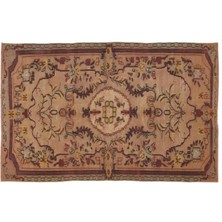 Apex Halı El Dokuması Vintage Yün-Pamuk Naturel Halı 7713 174 x 280 cm
