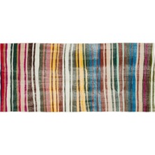 Apex Halı El Dokuması Vintage Çaput Halı 37179 148 x 330 cm