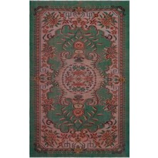 Apex Halı El Dokuması Vintage Yün-Pamuk Naturel Halı 27977 170 x 264 cm