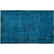 Apex Halı El Dokuması Vintage Yün-Pamuk Turkuaz Halı 22795 175 x 286 cm