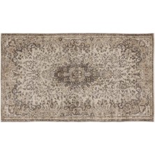 Apex Halı El Dokuması Vintage Yün-Pamuk Bej Halı 7440 156 x 273 cm