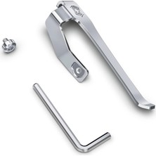 Swiss Tool Spirit Için Taşıma Klipsi, Aksesuar, Pratik, Paslanmaz Çelik, Gümüş