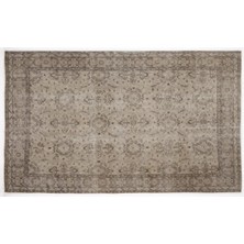Apex Halı El Dokuması Vintage Yün-Pamuk Bej Halı 6170 157 x 260 cm
