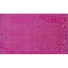 Apex Halı El Dokuması Vintage Yün-Pamuk Fuşya Halı 23800 155 x 258 cm