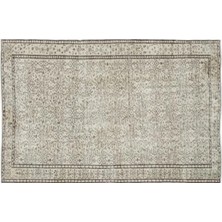 Apex Halı El Dokuması Vintage Yün-Pamuk Bej Halı 9914 180 x 268 cm