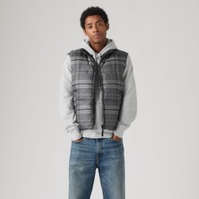 Levi's Rockwell Erkek Gri ve Siyah Çift Taraflı Kolsuz Mont 007SZ-0000