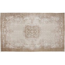 Apex Halı El Dokuması Vintage Yün-Pamuk Bej Halı 5565 191 x 323 cm