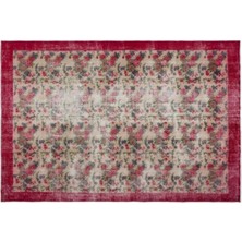 Apex Halı El Dokuması Vintage Yün-Pamuk Naturel Halı 18571 212 x 317 cm