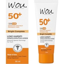 Pratik Ev Leke Karşıtı Güneş Koruyucu Krem 50 ml