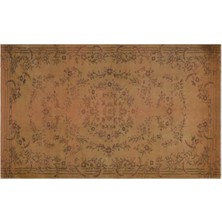 Apex Halı El Dokuması Vintage Yün-Pamuk Kahve Halı 28156 170 x 276 cm