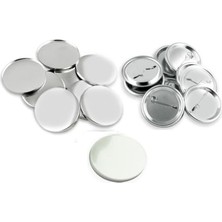 Pratik Ev Buton Iğneli Rozet Toptan Kendin Yap 58 mm (100)