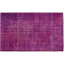 Apex Halı El Dokuması Vintage Yün-Pamuk Fuşya Halı 10964 174 x 283 cm