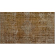 Apex Halı El Dokuması Vintage Yün-Pamuk Kahve Halı 23779 148 x 250 cm