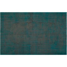 Apex Halı El Dokuması Vintage Yün-Pamuk Turkuaz Halı 23914 167 x 263 cm