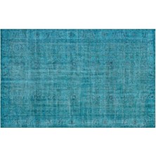 Apex Halı El Dokuması Vintage Yün-Pamuk Turkuaz Halı 29709 179 x 280 cm