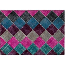Apex Halı El Dokuması Patchwork Vintage Yün-Pamuk Multi Naturel Halı 20481 202 x 290 cm