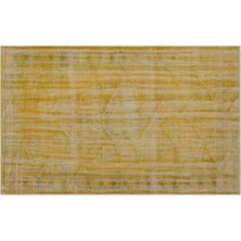 Apex Halı El Dokuması Vintage Yün-Pamuk Sarı Halı 24326 157 x 251 cm