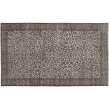 Apex Halı El Dokuması Vintage Yün-Pamuk Gri Halı 15081 166 x 288 cm