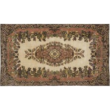 Apex Halı El Dokuması Vintage Yün-Pamuk Naturel Halı 9807 174 x 308 cm