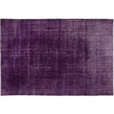 Apex Halı El Dokuması Vintage Yün-Pamuk Mor Halı 5023 205 x 307 cm