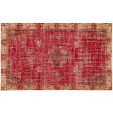 Apex Halı El Dokuması Vintage Yün-Pamuk Naturel Halı 17490 159 x 266 cm