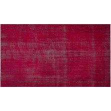 Apex Halı El Dokuması Vintage Yün-Pamuk Kırmızı Halı 24065 150 x 266 cm
