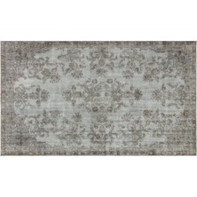 Apex Halı El Dokuması Vintage Yün-Pamuk Gri Halı 35186 172 x 292 cm
