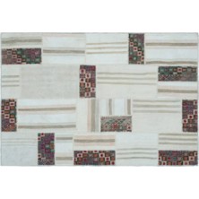 Apex Halı El Dokuması Patchwork Vintage Yün-Pamuk Renkli Halı 25518 160 x  235CM