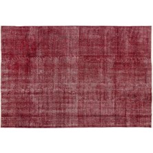 Apex Halı El Dokuması Vintage Yün-Pamuk Kırmızı Halı 12437 206 x 305 cm