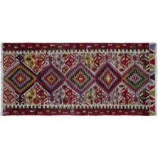 Apex Halı El Dokuması Vintage Yün-Pamuk Muhtelif Halı 31644 150 x 310 cm