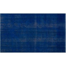 Apex Halı El Dokuması Vintage Yün-Pamuk Mavi Halı 23952 170 x 287 cm