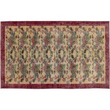 Apex Halı El Dokuması Vintage Yün-Pamuk Retro Halı 14034 168 x 269 cm