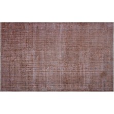 Apex Halı El Dokuması Vintage Yün-Pamuk Kahve Halı 27347 173 x 285 cm