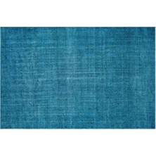 Apex Halı El Dokuması Vintage Yün-Pamuk Turkuaz Halı 27808 216 x 334 cm