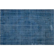 Apex Halı El Dokuması Vintage Yün-Pamuk Mavi Halı 23876 190 x 287 cm