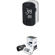 Odea Tr M6 HEM-7360-E Dijital Koldan Tansiyon Aleti + Skormed BM1000E Parmak Tipi Pulse Oksimetre