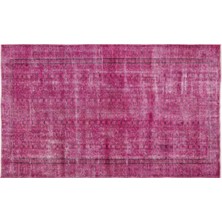 Apex Halı El Dokuması Vintage Yün-Pamuk Fuşya Halı 12478 171 x 286 cm