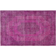 Apex Halı El Dokuması Vintage Yün-Pamuk Fuşya Halı 8134 178 x 276 cm