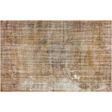 Apex Halı El Dokuması Vintage Yün-Pamuk Kahve Halı 35937 154 x 233 cm