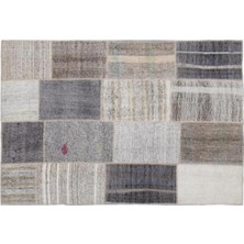 Apex Halı El Dokuması Yün Pamuk Çizgili Halı 160X230CM